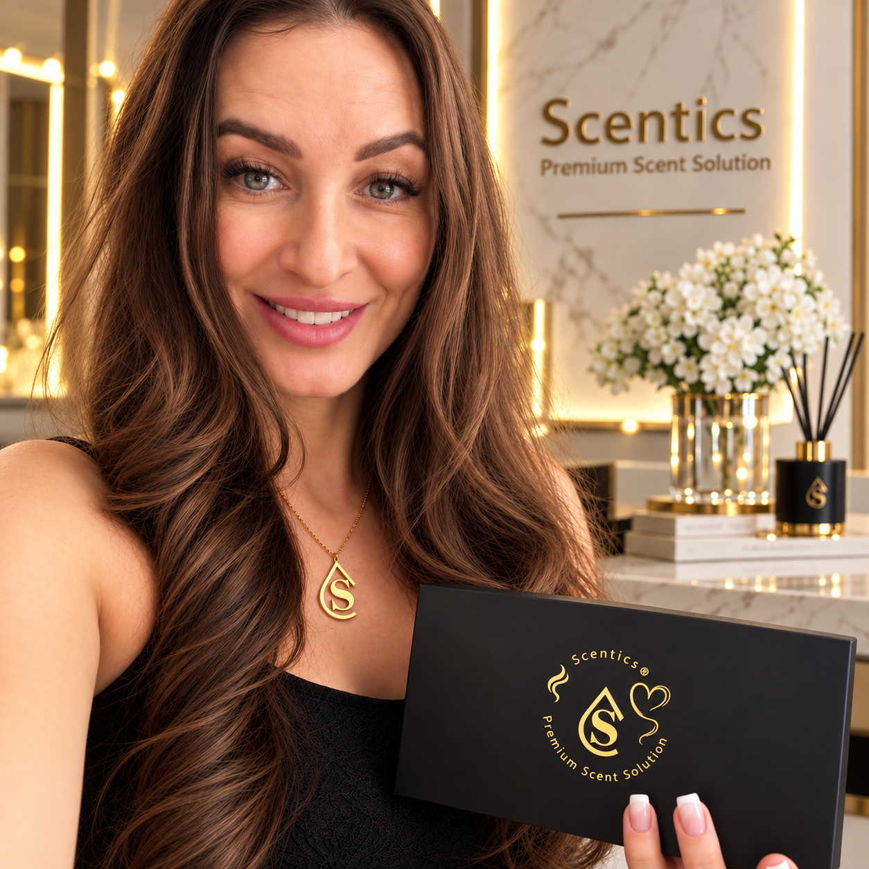 Řetízek Scentics – dárek k HOTEL FRAGRANCE KAZETĚ