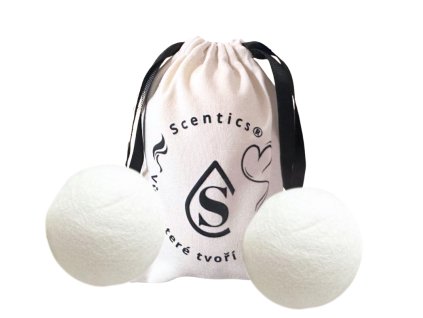 Vlněné Koule do Sušičky 2 ks/balení (XL 7,5 cm)