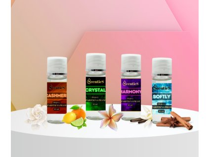 Vzorky Parfémy na praní 4 X 10 ML RITUAL Scentics