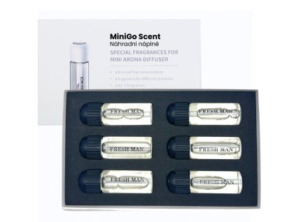 Náplně Scent MINIgo - FRESH MAN Scentics