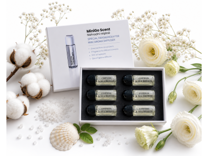 Náplně Scent MINIgo - COTTON & SEA BREEZE Scentics