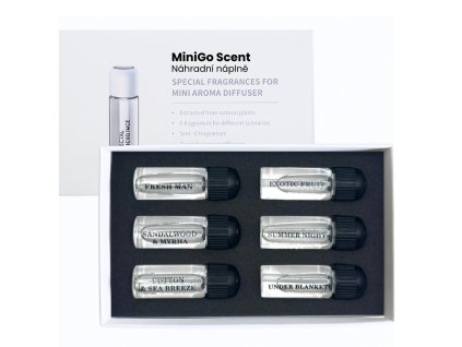 Náplně Scent MiniGo - MIX 6 vůní Scentics