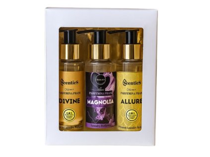 Parfémy na praní No.1 Set 3 x 100 ml Scentics