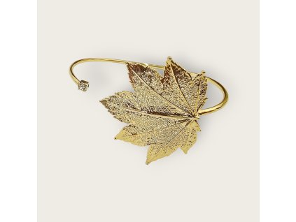 Náramek Javor - pozlacený