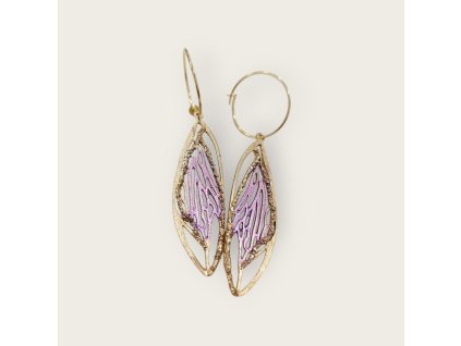 Náušnice Křídla vážky