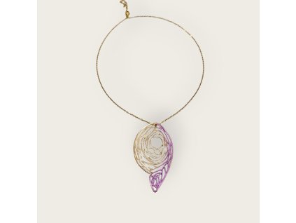 Náhrdelník Abstraktní peří