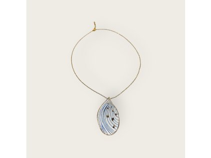 Náhrdelník Abstraktní list