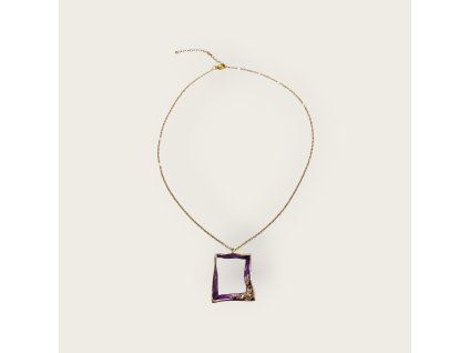 Náhrdelník s iluzionistickými krystaly