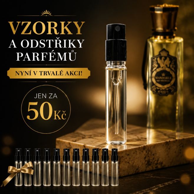 Nekupujte parfémy naslepo! Využijte možnost, objednat si vzorky a odstřiky všech parfémů v naší nabídce pouze za 50 Kč za...
