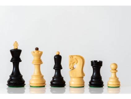 Schachfiguren Peter der Große ebonisiert