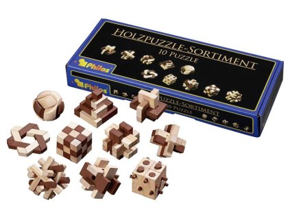 Holzpuzzle Set 10