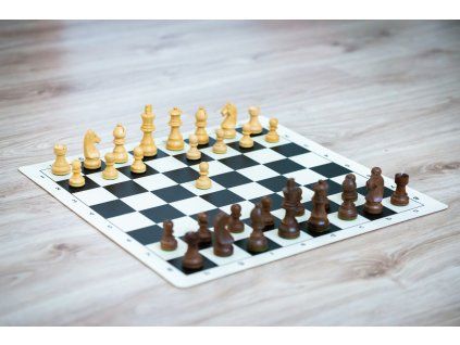 5287 4 palisander klasik s ciernou sachovnicou