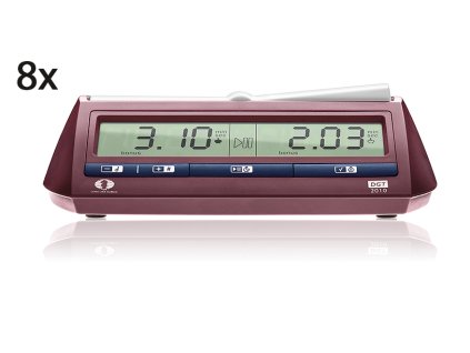 Digitale Schachuhr; 8x DGT 2010