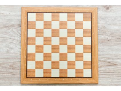 Holzschachbrett mittelgroß klappbar
