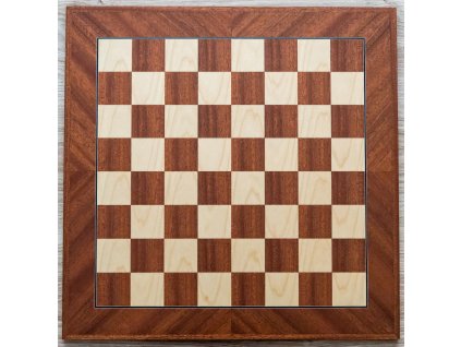 Schachbrett Mahagoni DeLuxe diagonal