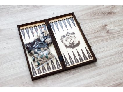 Holzschach/Backgammon