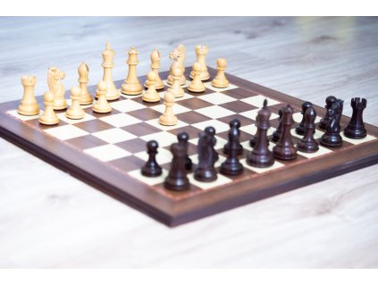 Holzschachset Barok Staunton Superior