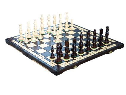 7506 12 drevene sachy galant lux