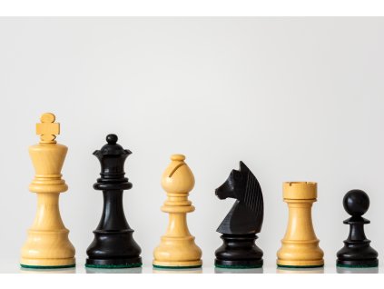 Schachfiguren PROFI Akazienholz ebonisiert
