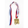 Medaille Schachbrett Gold