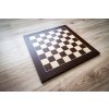 Schachbrett Makassar/Ebenholz DeLuxe
