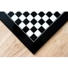 Holzschachbrett schwarz mit Hochglanz