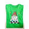 “Kleiner Schachspieler“ T-Shirt grün