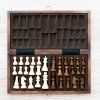 7846 1 magneticke drevene sachy cestovatel