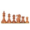 piezas de ajedrez de madera de acacia boj melocoton regalos 3 5
