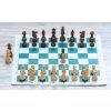 9554 drevene sachy francuzsky agat zelene
