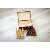 Schachfiguren Staunton classic in Holzbox