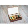 3083 4 sachove figurky profesional v drevenom boxe