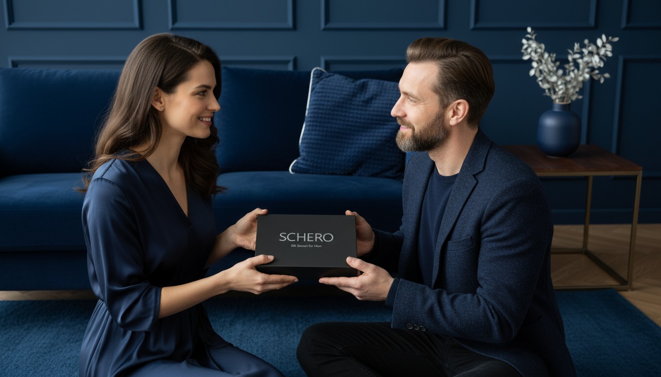 Dárek, který neskončí ve skříni – luxusní pánské trenýrky z hedvábí SCHERO