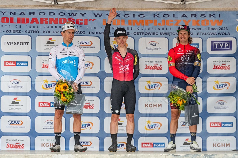 Tomáš Jakoubek vyhrál třetí etapu na Course Cycliste de Solidarnosc et des Champions Olympiques