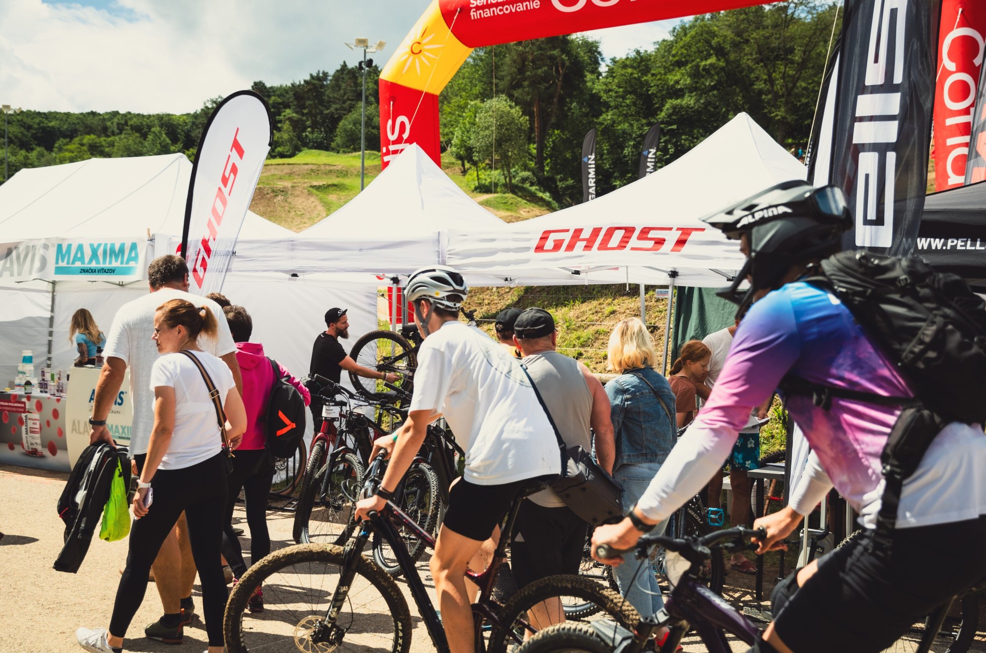 Ghost a Lapierre na Bikefestu v Kálnici
