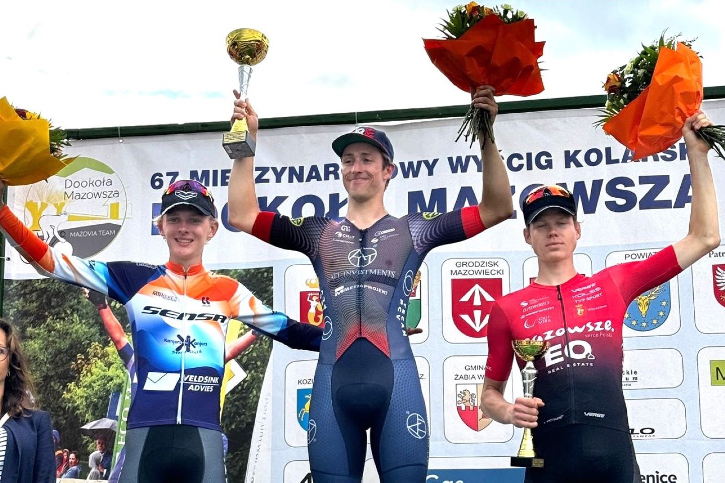 Úspěšný čtvrtek ATT Investments v podobě vítězné etapy Bartosze Rudyka na Okolo Mazovska a celodenního úniku Filipa Řehy na Czech Tour