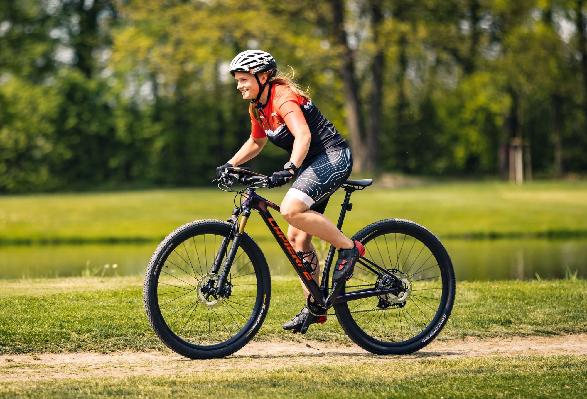 Peggy Marvanová na Trans Balkan Race