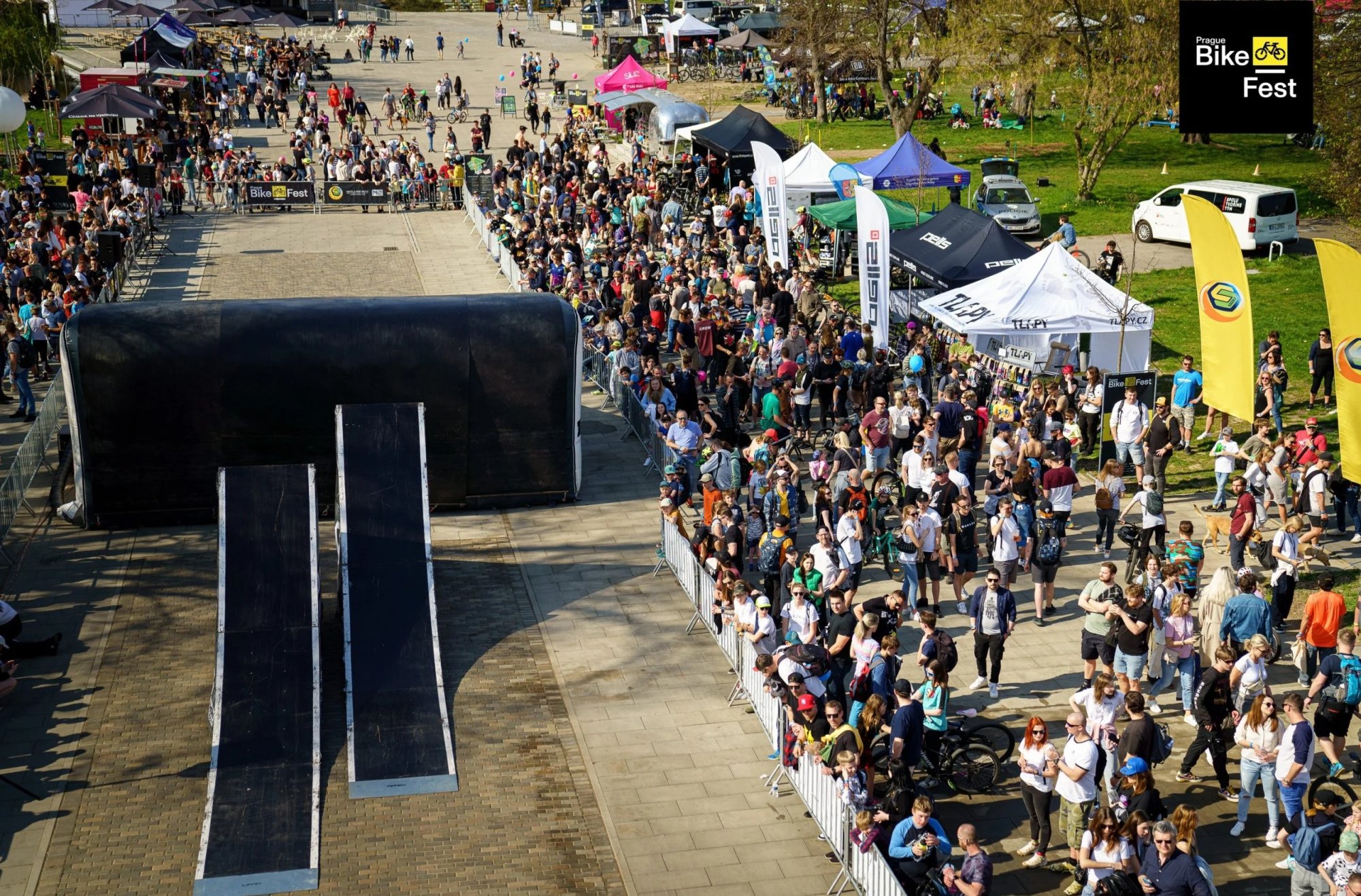 Ghost mieri na Prague Bike Fest