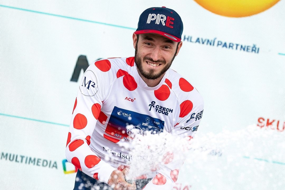 Czech Tour (2.1) – Michal Schurman z ATT Investments získal vrchařský dres. Márton Dina finišoval na Pustevnách mezi top světovými cyklisty