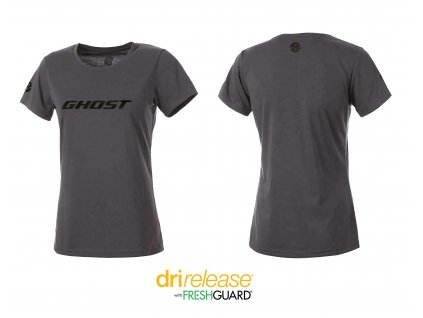 Dámské funkční triko GHOST Grey/Black (Varianta XS)