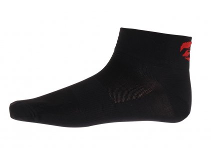 Ponožky GHOST black/red