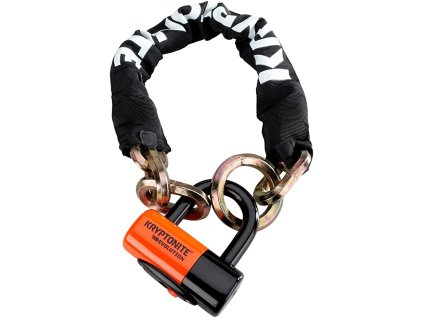Zámek na klíč KRYPTONITE New York Noose 1275 & Evolution Disc Lock