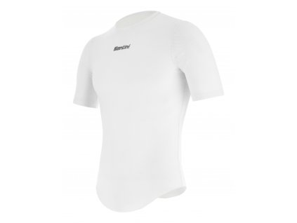 Funkční triko SANTINI Delta White (Varianta M/L)