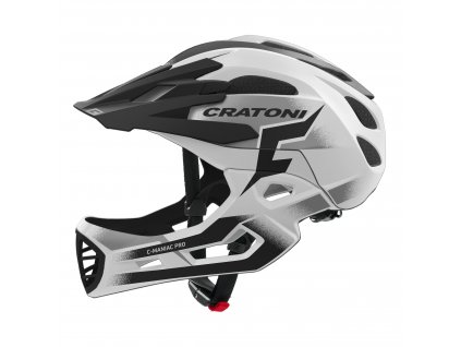 Helma CRATONI C-Maniac Pro White/Black Matt (Varianta M/L (54-58cm))