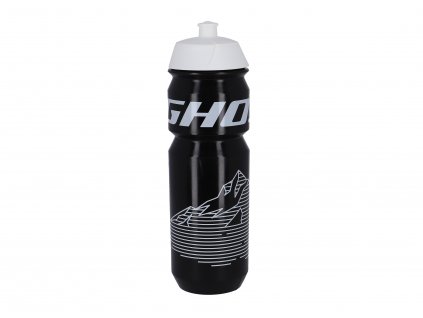 Láhev GHOST 750ml Transparent Black/White