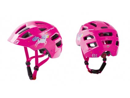 Dětská helma CRATONI Maxster Unicorn Pink Glossy (Varianta S/M (51-56cm))