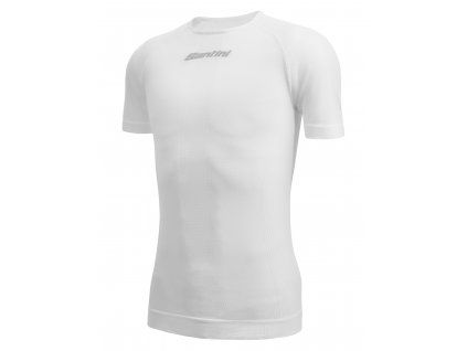Funkční triko SANTINI Rete White (Varianta M/L)