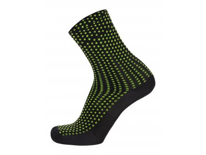 Ponožky SANTINI Sfera Green Fluo