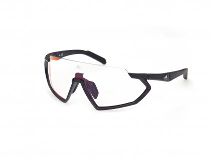 Sluneční brýle ADIDAS Sport SP0041 Matte Black/Bordeaux Mirror Photochromic