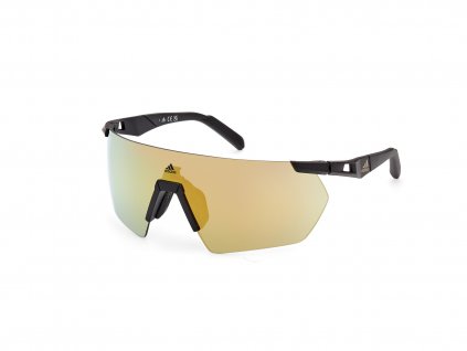 Sluneční brýle ADIDAS Sport SP0062 Matte Black/Brown Mirror